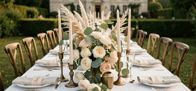 Tendances et inspirations pour une décoration de mariage inoubliable en 2024